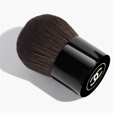 chanel acrylic makeup brush holder|chanel oversize kabuki brush.